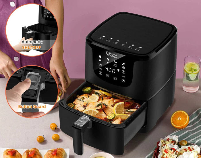 kitchen and table air fryer 5l